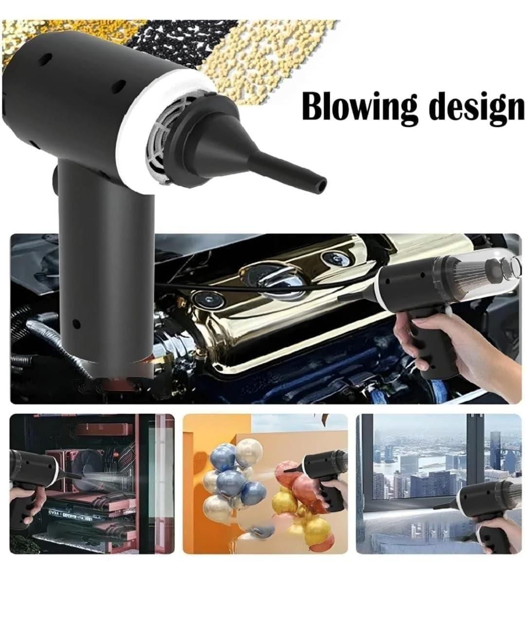 Wireless Vacuum Suction Cleaner and Portable Air Duster